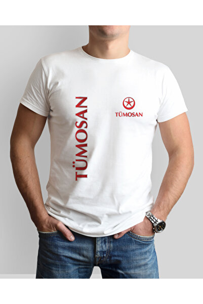 ONUR KANGAL Tumosan Tractor Printed Crew Neck T-Shirt -Tm2034
