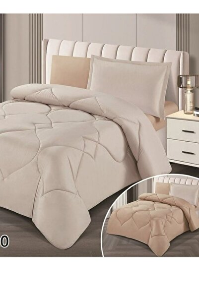 smart home 100% Microfiber Single Bed Mattress Topper, Geometric Design Bedspread