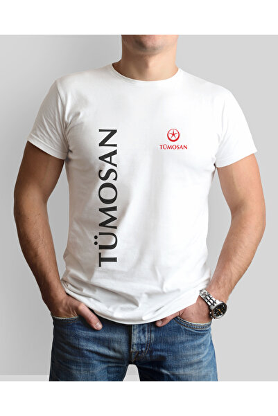 ONUR KANGAL Tumosan Tractor Printed Crew Neck T-Shirt -Tm2029