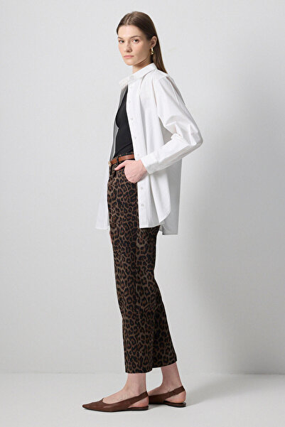 Touché Privé LEOPAR DESENLİ HAVUÇ PANTOLON