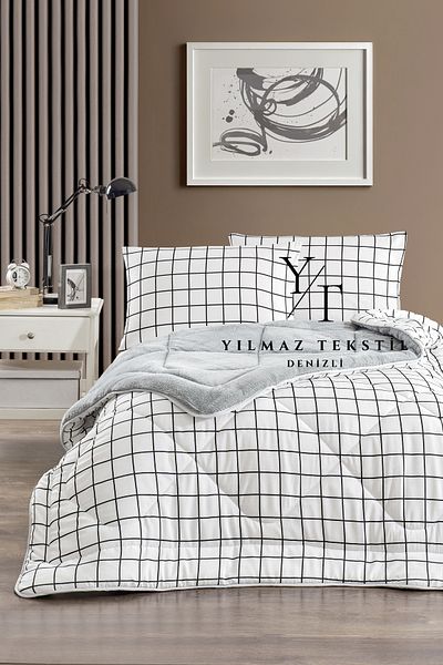 Home Single Welsoft Quilt Pillowcase White Square |   Dowry Set |   Dowry Team