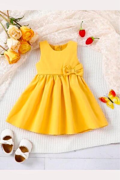 tuana Yellow Female Child Gilet