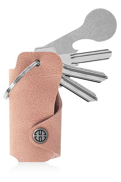 Trusador Unisex Ibiza Pink Γνήσιο Δερμάτινο Μπρελόκ και Ανοιχτά Μπουκάλια Γυναικεία-Ανδρικά