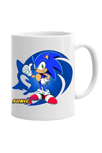 OEM Cana albă personalizată super sonic mania, INOVATIX®. 330 ml