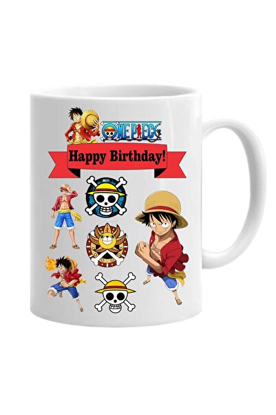 OEM Εξατομικευμένη, μονοκόμματη λευκή κούπα anime με θέμα τα γενέθλια, INOVAT...