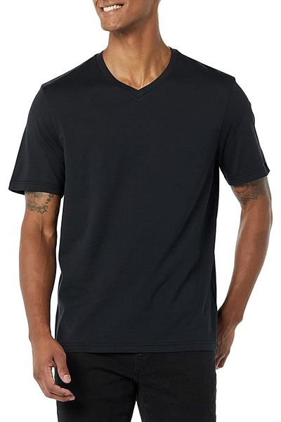 Amazon Set de două tricouri Essential, bleumarin, mărimea 6XL