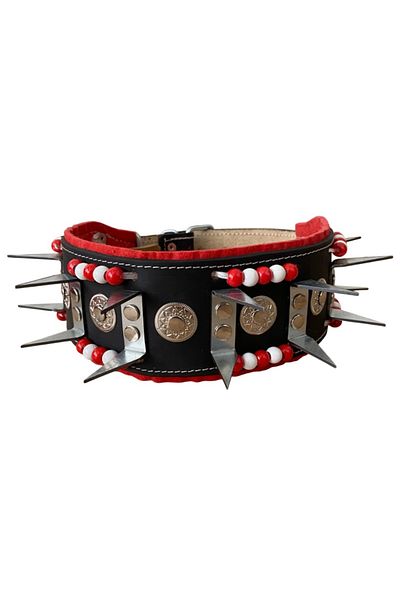 Sürmeli Tasma Kangal Shepherd Dog Collar - Leather - Without Ring - Not Leaning and Twisting