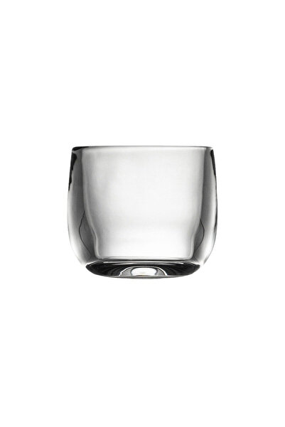 MIBRU Streamlined 280ml Glass Coffee Mug – Elegant, Transparent Cup for Coffee & Beverages