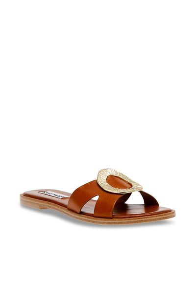 Steve Madden ROSE11S1-247 Brown Flat Sandals for women