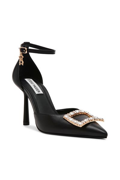 Steve Madden Acce07S1-486 Black Pump Heels For Women
