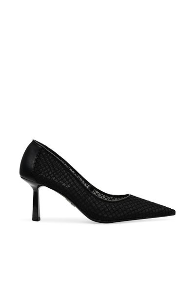 Steve Madden Vivi17S1-017 Black Pump Heels For Women