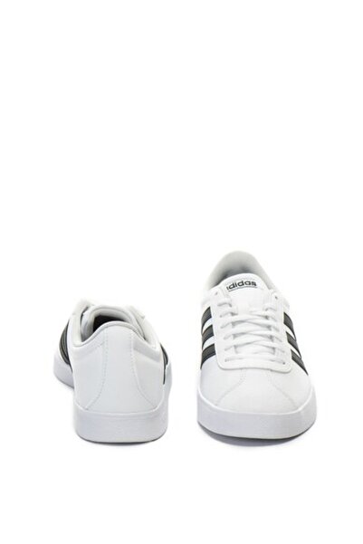 adidas Αθλητικά παπούτσια VL Court 2.0 από δέρμα και οικολογικό δέρμα, λευκά, 44