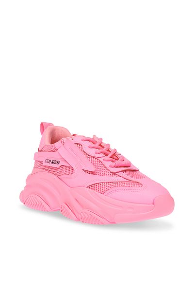 Steve Madden Poss03S1-914 Pink Multicolor Sneakers For Women