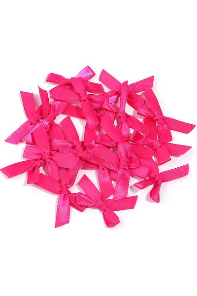 Fiyonks Atölye Bow Satin 50 Pieces, Ribbon Bow Satin