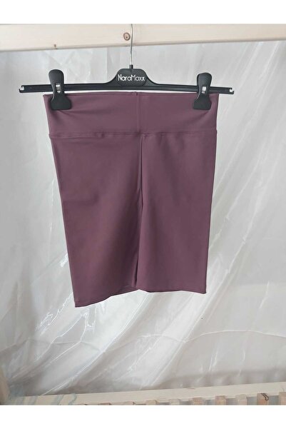 aryam butik Dusty Rose Visok struk Oblikuje figuru Kratke biciklističke žensk...