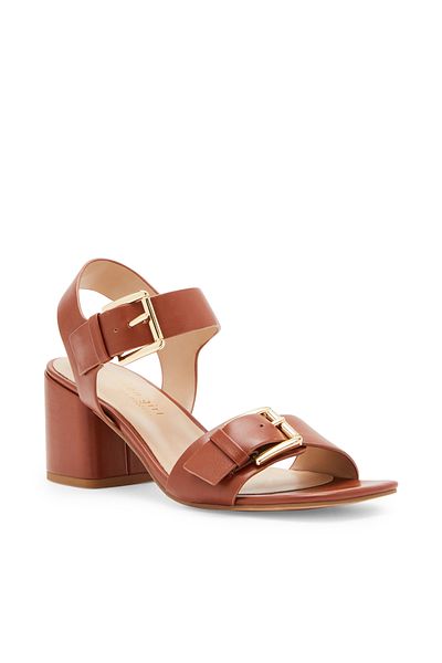 Steve Madden ALMA01J1-934 Brown Heeled Sandals for women