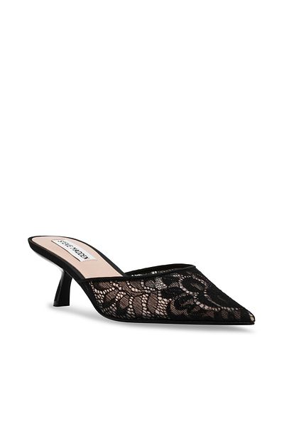 Steve Madden Mick06S1-169 Black Pump Heels For Women