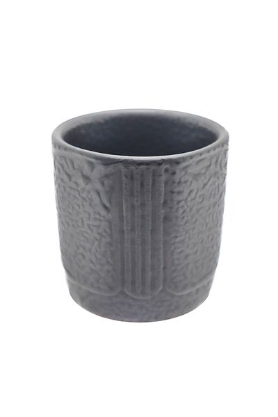 MIBRU Elegant Black 135ml Ceramic Coffee Mug – Perfect for Espresso & Small Drinks