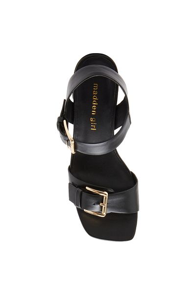 Steve Madden ALMA01J1-011 Black Heeled Sandals for women