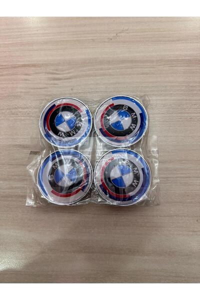 KÜB-AY TİCARET Bmw 50.yıl Özel Jant Göbeği Arması 65 Mm Dış 63 Mm Iç A Kalite...