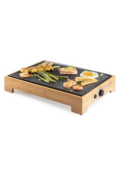 Domo Gratar Teppan Yaky Domo DO9271G, 1800W, 42x28cm, bambus