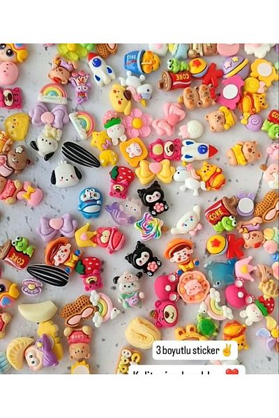 senacacollection 10 Pcs 3D Sticker Adhesive - Luxury