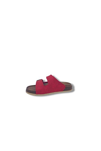 Zerhan Witta 55201 Unisex Red Buckle Daily Use Slippers