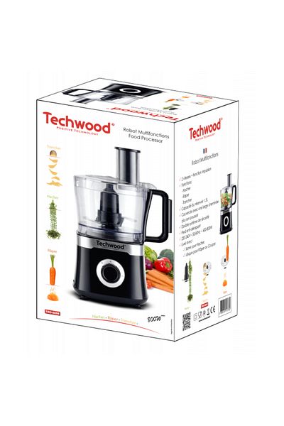 Techwood TRO-6856 food processor, 800W, cutting, grating, slicing