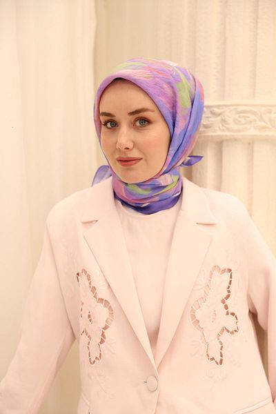Silk Home Ακρυλικό σχέδιο Olinda Μεταξωτό Φουλάρι