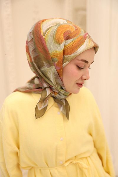 Silk Home Ακρυλικό σχέδιο Olinda Μεταξωτό Φουλάρι