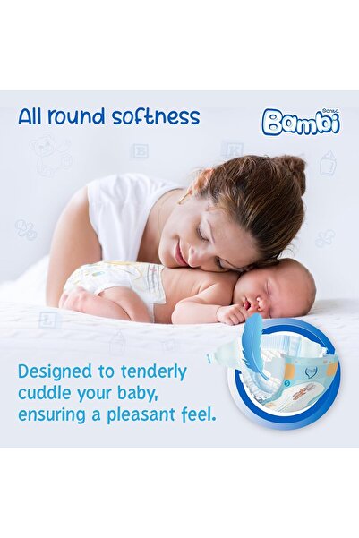Sanita Bambi Baby diapers size 5, extra large XL for weight 12-22 kg from San...