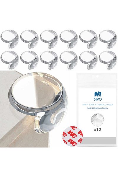SIPO Corner protectors, round x 12 pcs