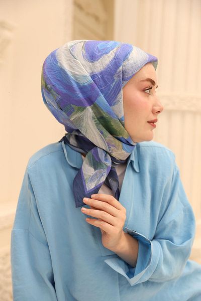 Silk Home Ακρυλικό σχέδιο Olinda Μεταξωτό Φουλάρι