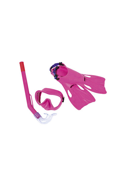 BESTWAY بست واي- طقم نظارة غو س ليلي مع زعانف 26-25039