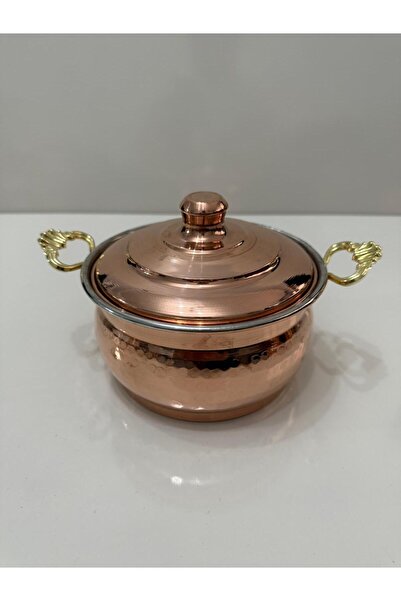 Erişim Bakırhanem سيبي هوم وعاء صغير نحاسي 14 سم