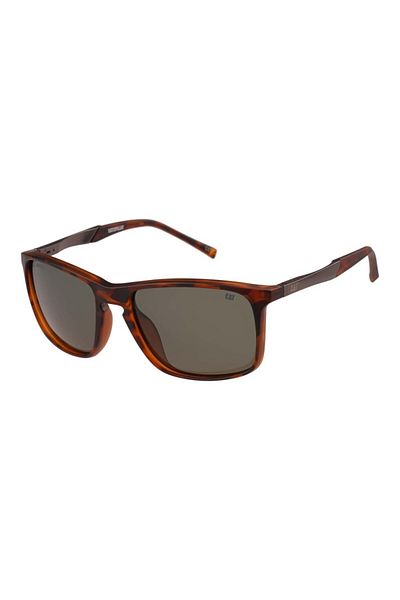 Caterpillar Polarized Sunglass CPS-8519-102P Rectangle Tortoise