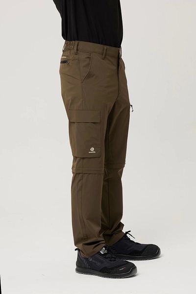 Armadillo Outdoor Mountaineering Camping Hiking Work Work Multi Pocket Pants Shorts 2in1 Water Wind Resistant Fabric