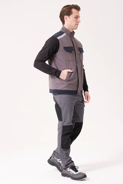 Kardelen İş Elbiseleri Blaze Kışlık İş Yeleği - Sıcak Tutucu, Rüzgar Geçirmez, Fonksiyonel Cepli