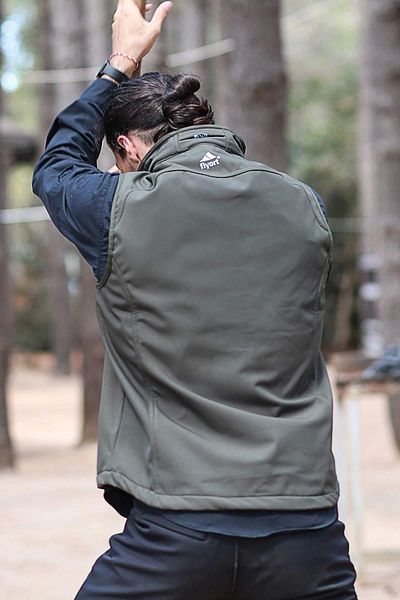 Kardelen İş Elbiseleri Kenai Softshell Vest - Windproof, Water Repellent and Breathable Outdoor Vest