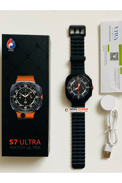 SmartWatch NOMTEKNO/ NEWRO S7 UTRA SMART WATCH TEK KORDONLU