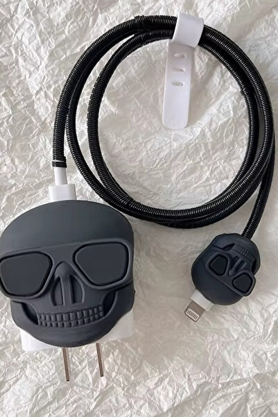 WANNACASE Iphone 20W Uyumlu Şarj Kablosu Başlığı Adaptörü Koruma Kablo Koruyu...