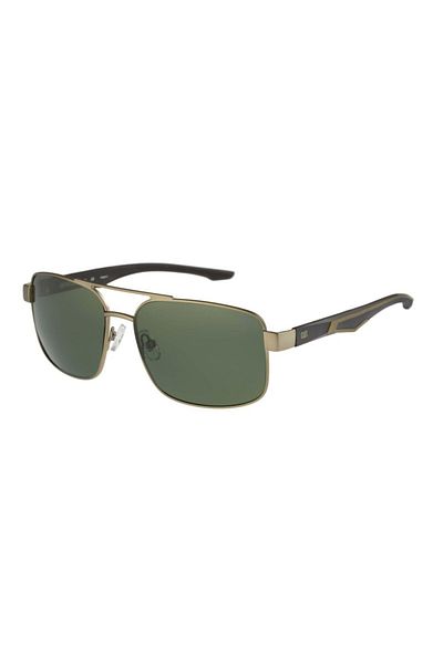 Caterpillar Polarized Sunglass CTS-8024-014P Rectangle Khaki