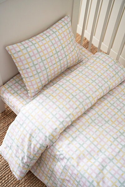 Poplin Bebek Nevresim 100x150 -Fiyonk