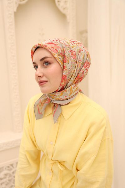 Silk Home Μεταξωτό κασκόλ Süreyya Pattern Olinda