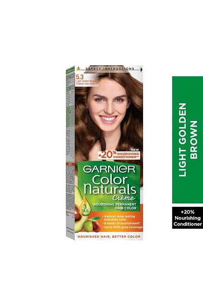 Garnier Garnier Color Naturals Hair Dye Light Golden Brown - 5.3