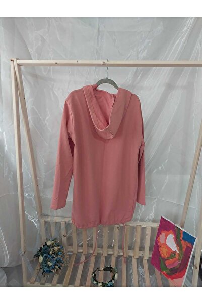 aryam butik İKİ İPLİKÖNDEN BAĞMALI MEVSEMLİK KAPŞONLU HIRKA