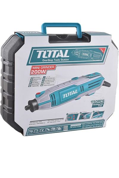 TOTAL Mini Craft Digital,Multi-Speed Drill&Handicraft Tool for Engraving,Drawing,Handmade Product Creation