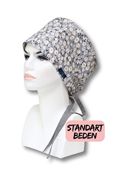 doktorbonem Стандартні сірі маргаритки з візерунком Хірургічна шапочка Лікар ...