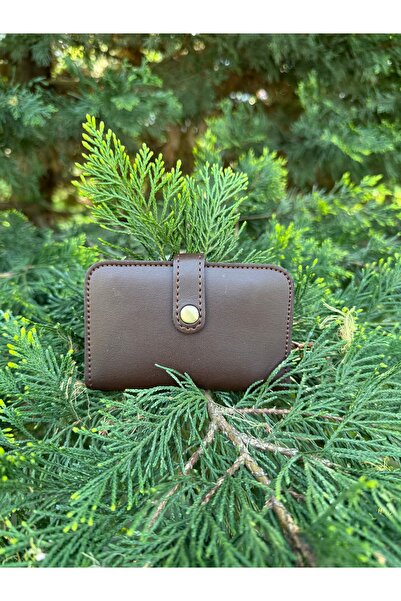 Çıtçıtlı Suni Deri Kartlık Cüzdan | 4 Bölmeli | 8-10 Kart Kapasitesi | Unisex