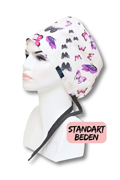 doktorbonem Стандартний розмір, фіолетовий, з малюнком метеликів, хірургічна ...